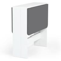 Mesa plegable para 2-4 personas, madera, blanco, madera de haya, 103 x 76 cm - details 11