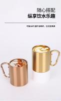 Taza de Agua de Doble Capa de Acero Inoxidable Taza Portátil para Deportes al Aire Libre - details 7