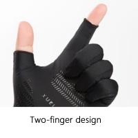 Guantes finos de seda de hielo para hombre y mujer, guantes de pesca transpirables con protección solar, guantes de ciclismo de verano Unisex de alta elasticidad - details 9
