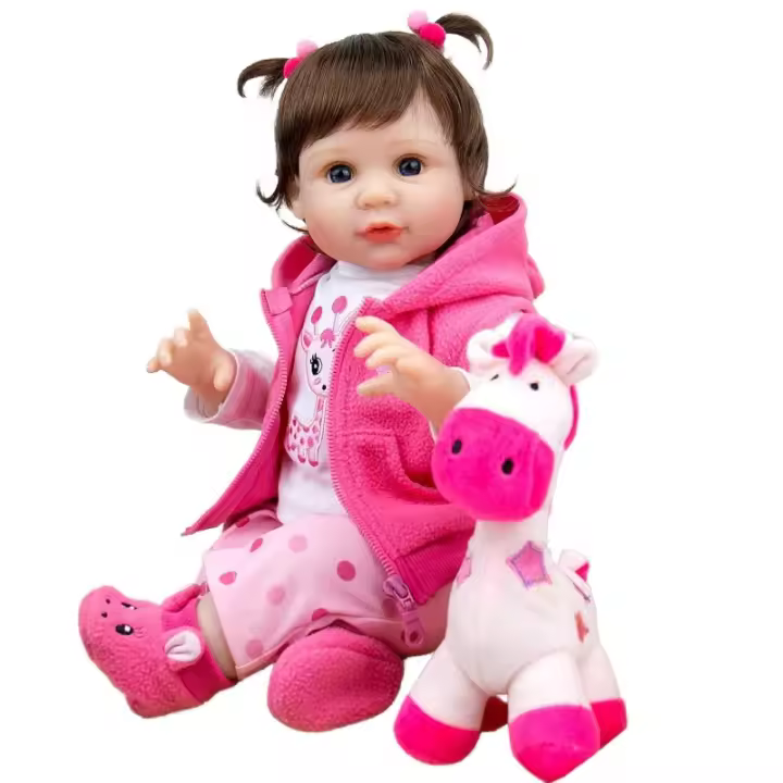 Muñecas de bebé Reborn, muñeca realista de 22 pulgadas, niña recién nacida - 1
