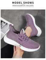 Nueva versión coreana casual, zapatos de suela suave, malla transpirable, zapatos de plataforma para mujer de moda. - details 17