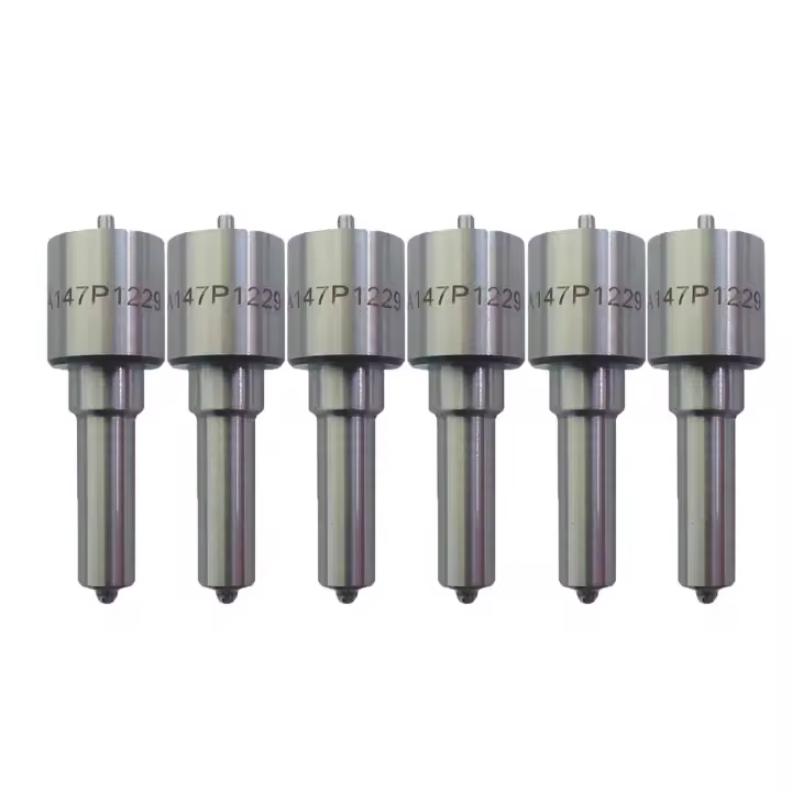 6Pcs Toberas Inyeccion Diesel DLLA147P1229 Accesorios Para Vehículos Diesel Compatibles con Lamborghini / SAME - 1