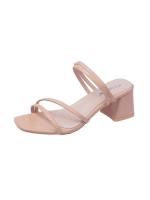 Elegantes Sandalias de Mujer con Tacones Cuadrados Zapatillas de Verano Moda 2025 - details 18