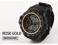 SHUNWAY Shengwei Student Simple impermeable deportes al aire libre brillo reloj electrónico hombres - details 11