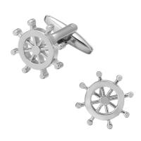 Gemelos de camisa franceses clásicos para hombre, ancla de velero S, puño de motocicleta, botones, accesorios comerciales TRE, regalos de joyería - details 22
