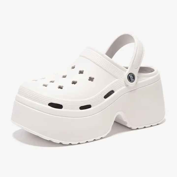 Nuevas sandalias de mujer Zapatillas de verano de 9 cm con suela suave de tacón alto - 1