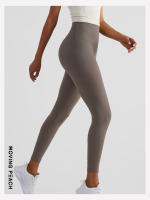 Pantalones largos de Yoga para mujer, pantalones deportivos ajustados, BLB, melocotón móvil - details 9