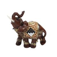 Estatua dorada de la suerte, estatuilla de riqueza, regalo, decoración del hogar, escultura de elefante Feng Shui - details 36
