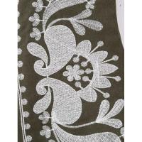 BUNO-2025 Chaleco corto con bordado Floral Vintage para mujer, chaqueta, chalecos de estilo nacional para mujer, chaleco informal elegante, Tops - details 20