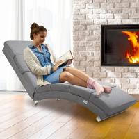 Chaise Longue Tumbona XXL London 186x89x55cm Sillón Ergonómico de Salón Oficina 180Kg Cuero Sintético Blanco - details 17
