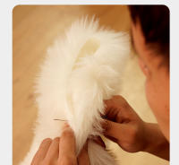West Highland muñeca de simulación linda muñeca de perro de peluche al por mayor embalaje de caja de color de entrega de una pieza - details 16