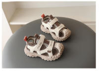 Sandalias deportivas de malla transpirable para niños, niñas con marco, nuevos zapatos de trazabilidad de cabeza con bolsa antiencogimiento para niños - details 2