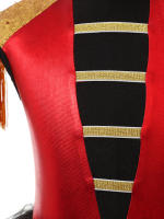 Disfraz de mago de maestro de ceremonias de circo para niñas, leotardo de lentejuelas de manga larga, tutú, vestido de juego de rol para fiesta temática de Halloween - details 11