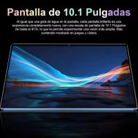 Tableta 5G 2025 Android 13.0 nueva tableta de red Bluetooth 10.1 pulgadas 16GB RAM 1TB ROM 5MP 13MP 20000mAh 14 núcleos wifi - details 2