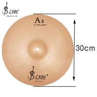 SLADE A3 platillos de bronce fósforo Kit de batería Splash Crash Hi-Hat platillo instrumento de percusión Jazz piezas de tambor 8/10/12/14/16 pulgadas - details 7