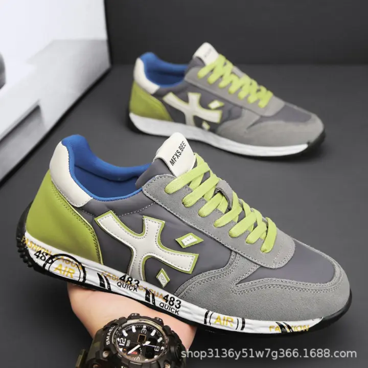 Primavera Transpirable Paraguas Paño Beige Hombres Deportes Casual Tablero Zapatos Hombre - 1