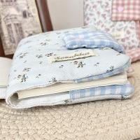 Cuaderno multiusos con patrones florales, tela resistente a las manchas, diario con estampado Floral, cubierta protectora estética suave para diario - details 3