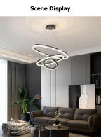 LEFANGXING Luces Colgantes LED Lámpara de Estair de Albúmino para Sala de Estar - details 2
