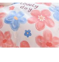 Funda de Edredón de Flores Estampadas y Espumadas para Cama Doble Individual sin Funda de Almohada y Sábana Rosa Cómoda y Gruesa - details 9