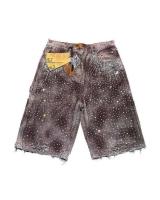 Estilo Gótico Callejero Y2K Pantalones Sueltos de Cintura Alta, Shorts de Gimnasio, Diamantes Imitados, Lentejuelas, Moda Hip Hop para Hombres y Mujeres - details 1