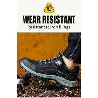 Botas de Seguridad Impermeables Suela de Goma Antideslizante Protección de Trabajo para Hombres y Mujeres Zapatos de Salud y Servicio - details 12