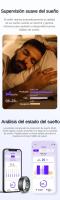 Anillo Inteligente SANLEPUS 2024, Rastreador de Sueño, Monitoreo de Frecuencia Cardíaca/Presión Arterial/Oxígeno en Sangre las 24 Horas, Rastreador de Actividad Física, Batería de 6 Días de Duración - details 5