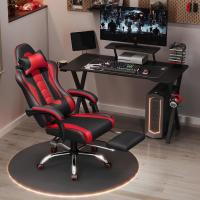 Silla de Oficina Silla Gaming con Reposapies Silla Ergonómica con Ruedas Silla Ordenador Ajustable Silla con Soporte Lumbar Capacidad MAX 136 KG Rojo - details 8