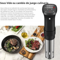 Contenedor Sous Vide de 6L Machina de Asado de Carne con Tapa Cocina Lenta de Inmersión para Almacenamiento de Alimentos Material de Plástico Duradero - details 0