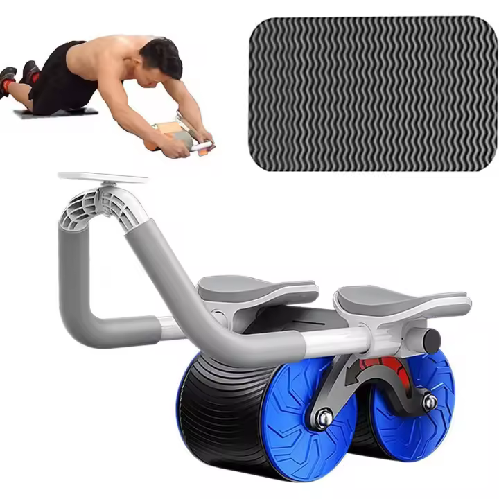 Rueda Abdominal de rebote automático, con temporizador - 1
