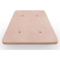 Base Tapizada 80x190 cm |   Tejido 3D en Color Beige |   Incluye Válvulas de Transpiración |   Juego de 6 Patas de 26 cm - details 7