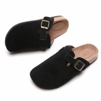 Zapatos de corcho para hombre y mujer, zapatillas de Punta cerrada, zuecos de corcho, sandalias de jardín - details 11