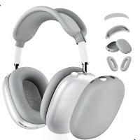 Funda protectora para Airpods Max, cubierta de silicona para auriculares, antiarañazos, 4 piezas - details 1
