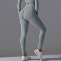 Pantalones de mujer, leggings, glúteos melocotón, pantalones de yoga desnudos de cintura alta - details 64