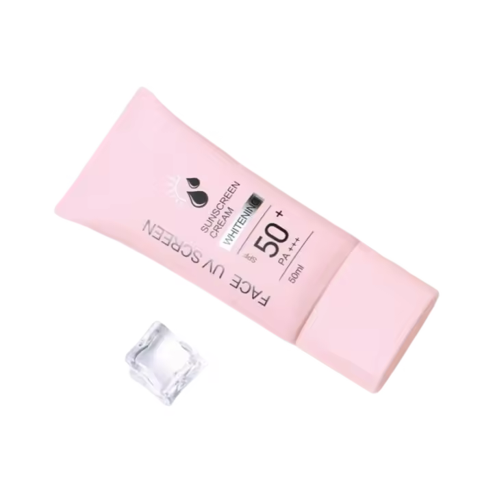 Crema de protección solar SPF50 Set de aislamiento para rosario facial reparador hidratante - 1