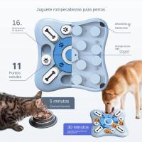 Juguete Alimentador para Mascotas Aumenta la Inteligencia Interactivo Dispensador Lento Empuje para Perros Pequeños Medianos y Cachorros Juego de Entrenamiento para Perros - details 4