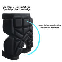 Protectores de Cadera Ligeros para Deportes de Patinaje Absorción de Choques - details 1