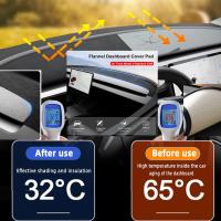 Nuevo Cubierta del tablero de mando para Tesla Model Y Juniper 2025 2026 Accesorios Anti-UV Centro de la consola de mando alfombra protectora almohadilla parasol - details 1