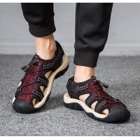 Sandalias transpirables de verano para hombre, zapatos de playa antideslizantes de secado rápido para exteriores, cómodas sandalias de ocio para senderismo, escalada y pesca - details 11