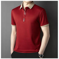 Polo de Verano para Hombres Manga Corta, Transpirable, Camiseta Casual de Alta Gama - details 1
