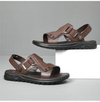 Nuevas Sandalias de Hombre 2025 Zapatos de Playa de Verano Estilo Doble Propósito para Conducir y Usar al Aire Libre Antideslizantes para Papá - details 4