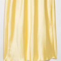 Vestido de Satén Sin Mangas y Sin Espalda Versátil Falda Larga con Correas Sueltas para Mujer en Verano - details 4
