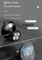 Auriculares con cable y Chip Digital, audífonos internos de 3,5mm con entrada AUX/tipo C, 9D, HiFi, graves pesados, para Samsung, Android, Huawei, Xiaomi y iPhone - details 5