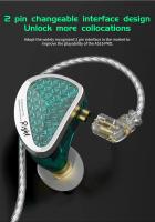 Original KZ AS16 Pro In Ear Earphones 16BA Balanced Armature HIFI Bass Monitor Headphones Noise Cancelling Earbuds Sport Headset - details 10