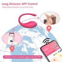 Vibrador Inalámbrico Bluetooth Control Remoto Aplicativo para Mujeres Huevo Vibrante para Sensualidad Juguetes para Adultos - details 3
