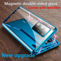 Funda de Protección Completa 360 Grados para Honor 50 70 20 Pro Lite de RUWANGAA Material Exterior de Metal Magnético y Vidrio Templado Diseño Suave Compatible con Smartphones - details 4