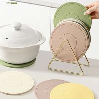 Posavasos de Silicona Alfombra Aislante de Mesa de Comedor Multifuncional Anti Escaldado - details 17
