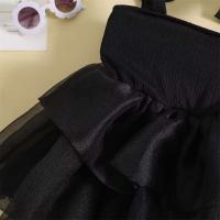 Vestido de Princesa sin Mangas para Niñas de 1 a 6 Años Vestido de Tutú de Tul Mesh con Lazo - details 2