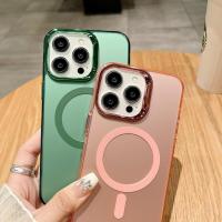 Funda IMD Magnética Esmerilada para iP15 14 12 11 Pro Max - details 10