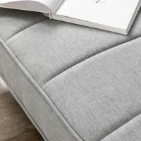 Sofá Cama - Sofá Cama Plegable 2 en 1 - Adecuado para habitaciones de invitados y espacios pequeños - PVC Negro - details 25