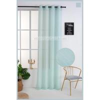 Cortinas de lino poliéster decoradas con líneas vertil.140x260cm, decoración del hogar y la oficina. - details 5